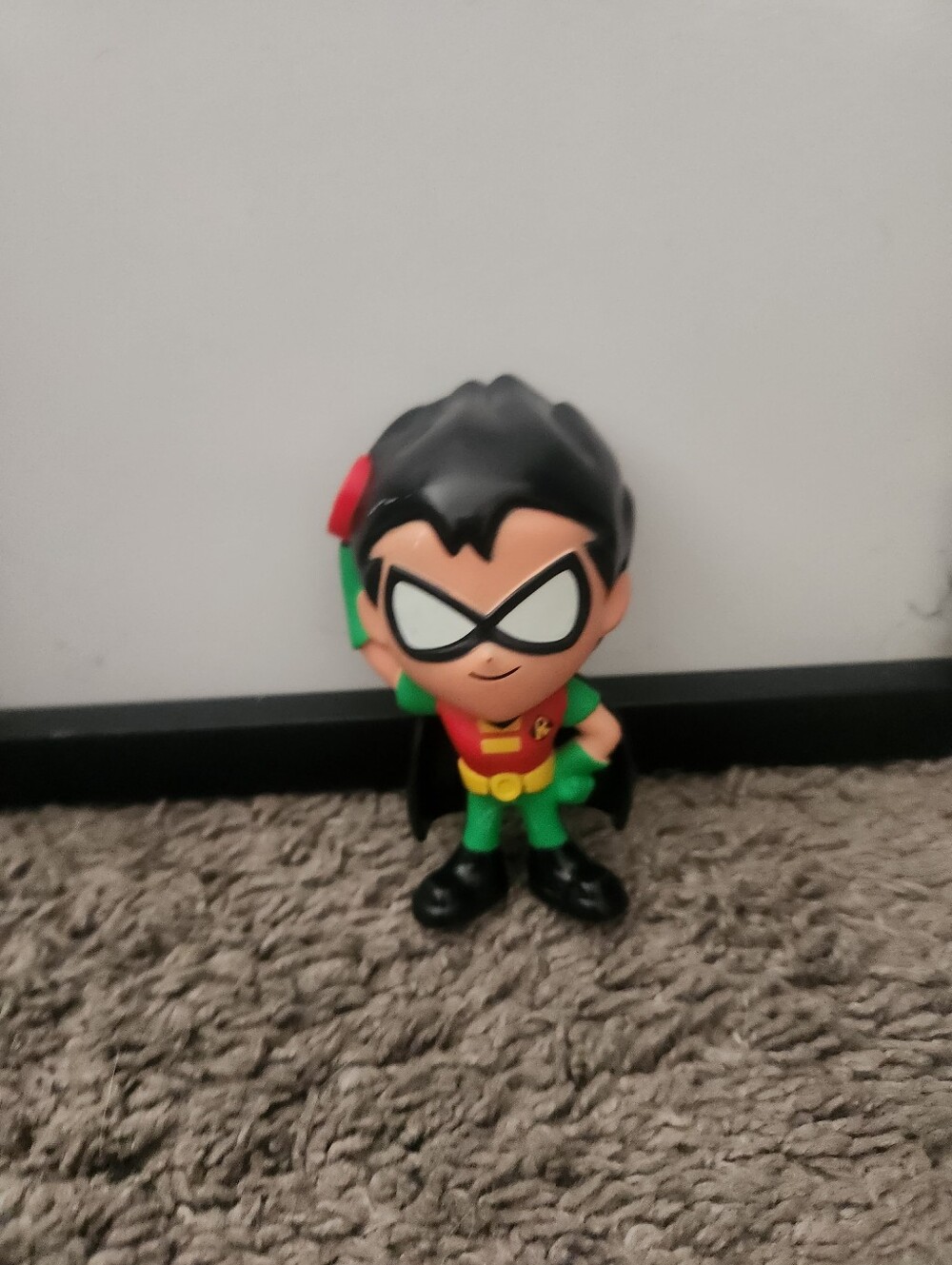 Mcdonalds Robin Happy Meal Toy 2019 DC Comics Figure Only Teen Titans Preowned